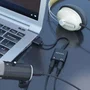 Aisens Conversor USB-A a Audio 48kHz USB-A/M a 2xJack 3.5mm 10cm Negro