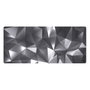 Endorfy Crystal Black XL Alfombrilla de ratón negra y gris
