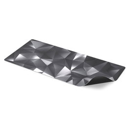 Endorfy Crystal Black XL Alfombrilla de ratón negra y gris