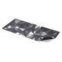 Endorfy Crystal Black XL Alfombrilla de ratón negra y gris
