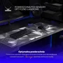 Endorfy Crystal Black XL Alfombrilla de ratón negra y gris
