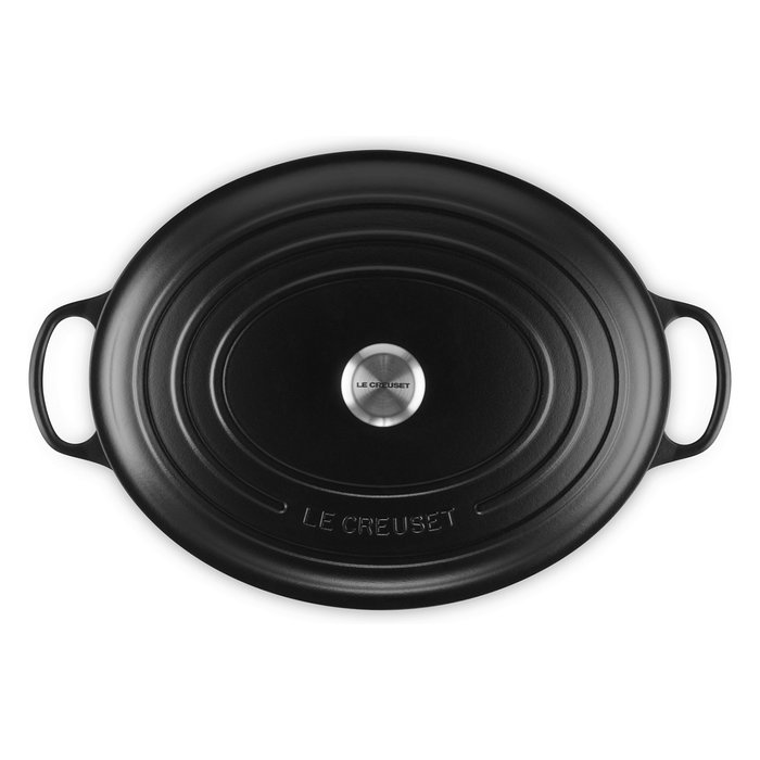 Le Creuset Signature Roaster Oval 40cm Negro