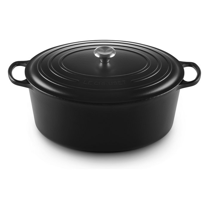 Le Creuset Signature Roaster Oval 40cm Negro