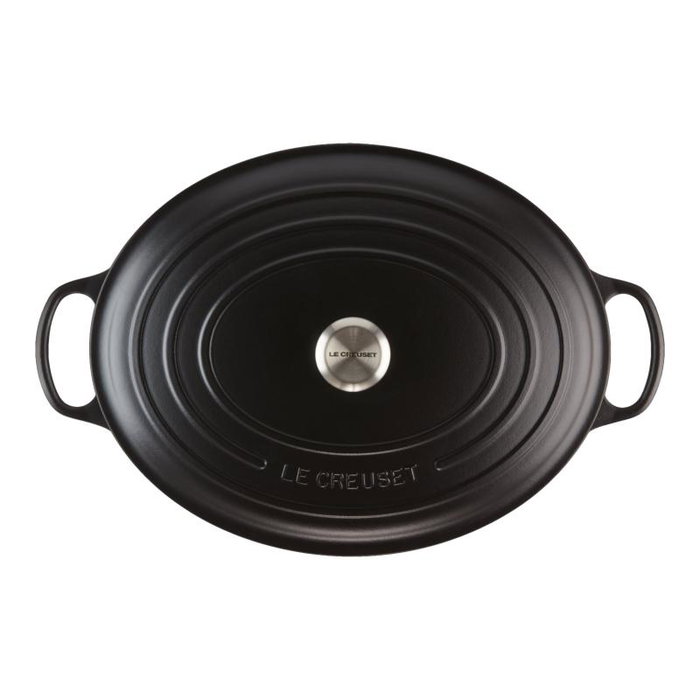 Le Creuset Signature Roaster Oval 40cm Negro - Asadera Ovalada Le Creuset Signature Roaster Oval 40cm Negro - Asadera Ovalada