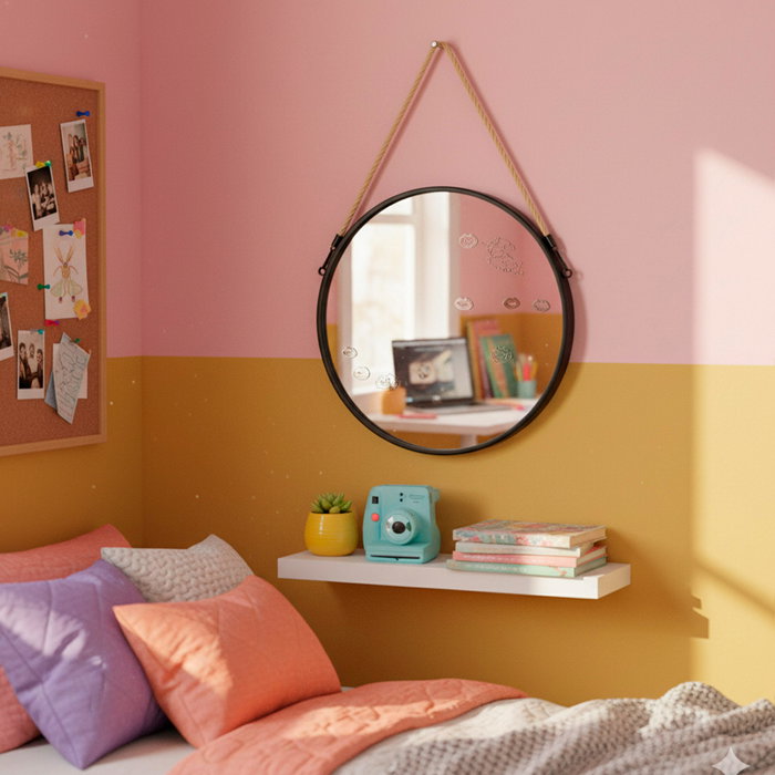 MAX HOME Espejo de Pared de Metal