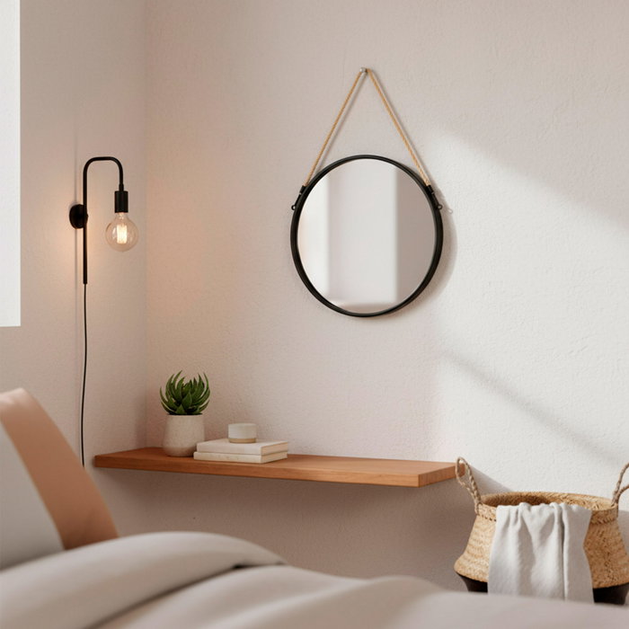 MAX HOME Espejo de Pared de Metal