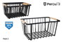 Inde Set de 3 Cestas Percutti Organizer