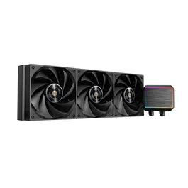 Mars Gaming ML-PROII360 Kit de Refrigeración Líquida AIO 360mm Negro, 3 Ventiladores PWM de 120mm, Bomba 4ª Generación, FRGB, Compatible Intel/AMD, Soporte 600W TDP