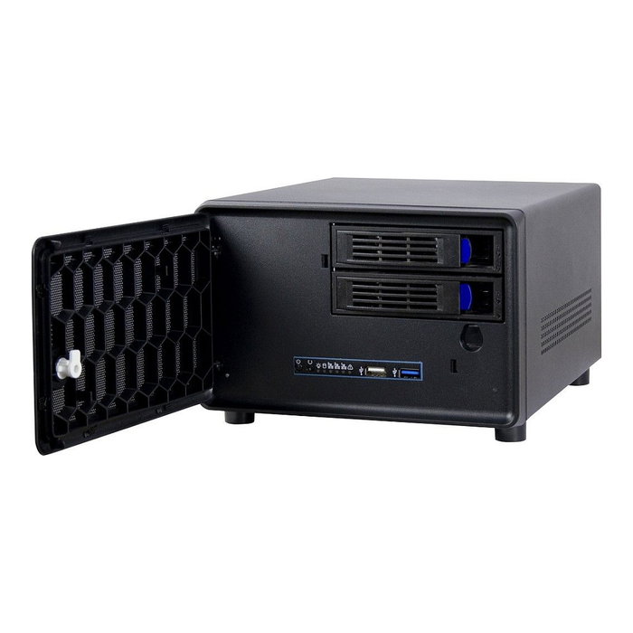 Inter-Tech SC-2100 Mini ITX Tower sin fuente de alimentación Inter-Tech SC-2100 Mini ITX Tower sin fuente de alimentación