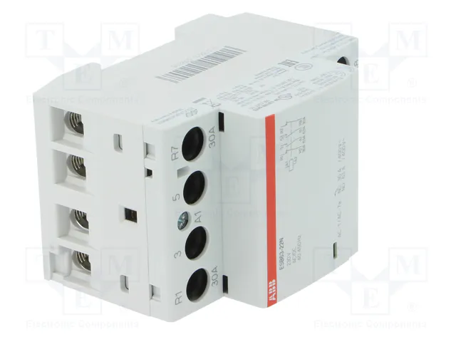 ABB ESB 4-polar de instalación 63A 230VAC/230VDC