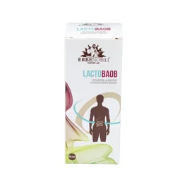 ERBENOBILI Lactobaob Compost Enzimas Digestivos 42 Cápsulas Probióticos Flora Intestinal