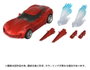 Takara Tomy Transformers: la venganza de los caídos Masterpiece Movie Next MPMN-02 Sideswipe G1 Red 15 cm