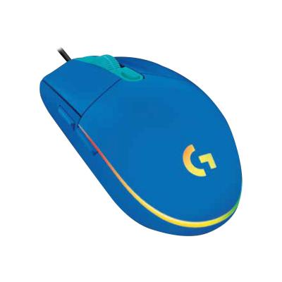 Logitech G102 LIGHTSYNC Ratón Gaming Azul 8000 DPI
