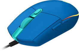 Logitech G102 LIGHTSYNC Ratón Gaming Azul 8000 DPI