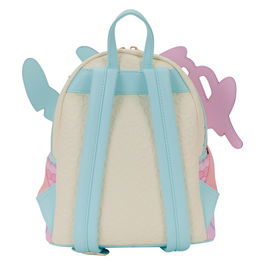 Loungefly Mochila Be Mine Angel & Stitch Disney