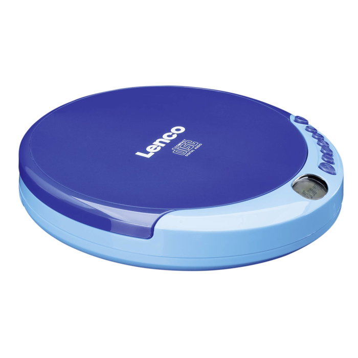 Lenco CD-011 Reproductor de CD portátil Azul Lenco CD-011 Reproductor de CD portátil Azul