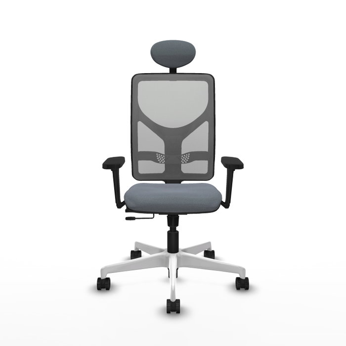 PIQUERAS Y CRESPO Silla de oficina Motilla Gris con Mecanismo Sincro/Traslack PIQUERAS Y CRESPO Silla de oficina Motilla Gris con Mecanismo Sincro/Traslack