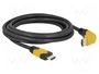 DeLOCK Cable HDMI High Speed 8K 60Hz 48 Gbps 3m con conector 90° hacia arriba