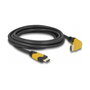 DeLOCK Cable HDMI High Speed 8K 60Hz 48Gbps 3m con conector 90° arriba
