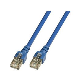 EFB Elektronik Patchkabel RJ45 SF/UTP Cat.5e 20m Azul