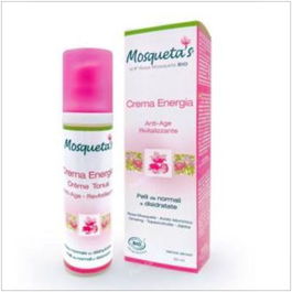 MOSQUETA'S Rosa Mosqueta Energía Antiarrugas Crema 50ml Bio con Ácido Hialurónico y Ginseng