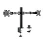 LogiLink BP0106 Soporte para dos monitores de 17'' a 32''