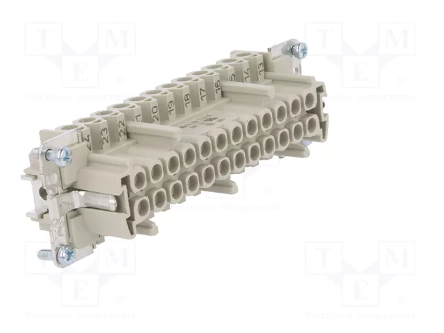 WIELAND Conector HDC Hembra Tamaño 24 para Panel WIELAND Conector HDC Hembra Tamaño 24 para Panel