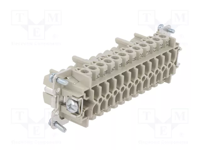 WIELAND Conector HDC Hembra Tamaño 24 para Panel WIELAND Conector HDC Hembra Tamaño 24 para Panel