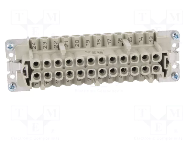 WIELAND Conector HDC Hembra Tamaño 24 para Panel WIELAND Conector HDC Hembra Tamaño 24 para Panel
