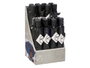 ARTE REGAL Paraguas Plegable Automático Negro, Apertura Automática, Diámetro 56 cm, 8 Varillas Fibra de Vidrio, Dimensiones Plegado 32 x 7 x 7 cm (Set de 16)