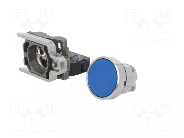 SCHNEIDER ELECTRIC Interruptor de presión Harmony XB4 azul 22mm