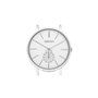 Watxandco WXCA1015 Reloj para Mujer Plateado 38mm