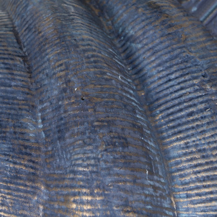 Centro Mesa Concha Madera Decoración 35 X 28 X 12 cm