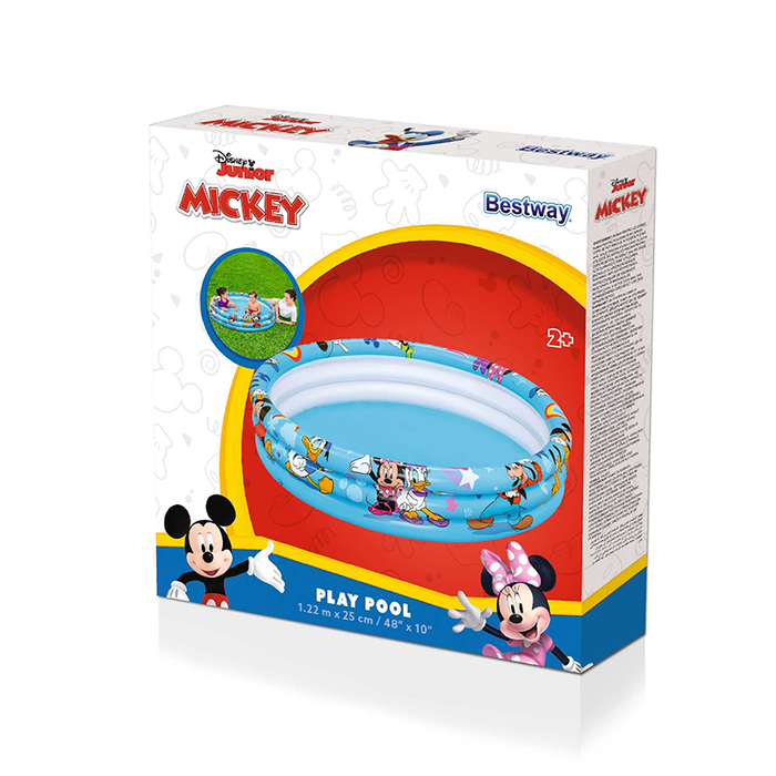 Bestway Piscina Hinchable Disney Mickey & Friends 122x25 cm +2 Años Jardin 91007 Bestway Piscina Hinchable Disney Mickey & Friends 122x25 cm +2 Años Jardin 91007