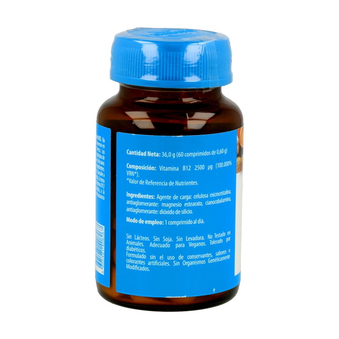 Naturmil Vitamina B12 2500mcg 60 comprimidos