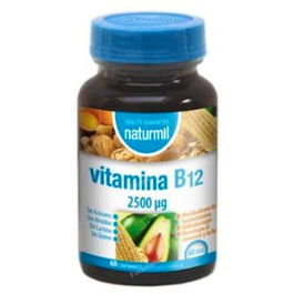 DIETMED Vitamina B12 2500 µg 60 Comprimidos, Esencial para la Función Neurobiológica