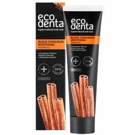Ecodenta Black Cinnamon Whitening Pasta de dientes
