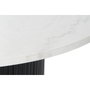 DKD Home Decor Mesa de Centro de Mármol y MDF Blanca 80x80x42 cm