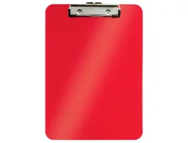 Leitz WOW Carpeta con pinza metálica poliestireno din A4 color rojo
