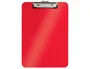 Leitz WOW Carpeta con pinza metálica poliestireno din A4 color rojo