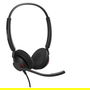 Jabra Engage 40 Auriculares Diadema USB-C/USB-A con Microfono Boom, Reducción de Ruido, Certificado Teams/Zoom/Meet, Negro