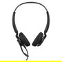 Jabra Engage 40 Auriculares Diadema USB-C/USB-A con Microfono Boom, Reducción de Ruido, Certificado Teams/Zoom/Meet, Negro