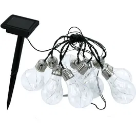 Lumisky LUM3760093542128 Guirnalda de Luz Solar FANTASY STAR SOLAR 3,75 m 10 Micro Bombillas LED Blanco Cálido
