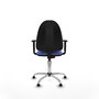 PIQUERAS Y CRESPO Silla de oficina Aýna Azul claro con Brazos 1D