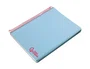 Liderpapel Cuaderno espiral A6 Micro Wonder tapa plástico 120 hojas 90gr cuadro 5mm 4 bandas celeste