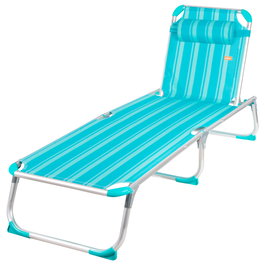 Aktive Tumbona Plegable ALU 186x49 cm