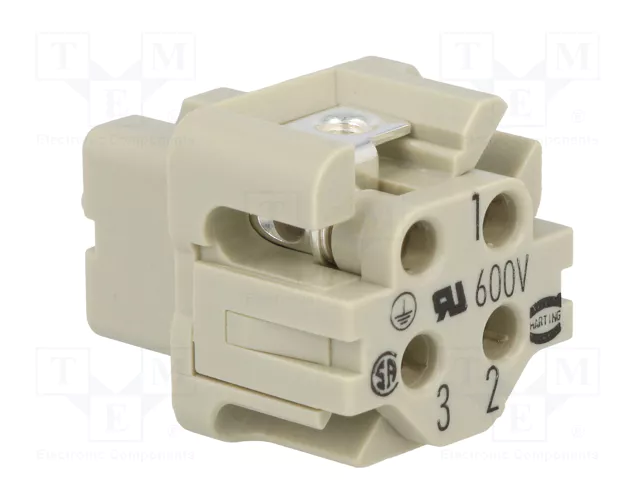 Harting HART Buchseneinsatz 3 polos 09200032711 Harting HART Buchseneinsatz 3 polos 09200032711
