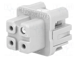 Harting HART Buchseneinsatz 3 polos 09200032711