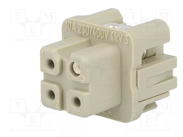 Harting HART Buchseneinsatz 3 polos 09200032711 Harting HART Buchseneinsatz 3 polos 09200032711