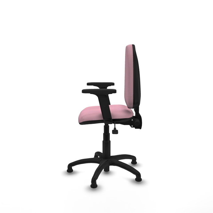 PIQUERAS Y CRESPO Silla de oficina Aýna Rosa con mecanismo Asincro